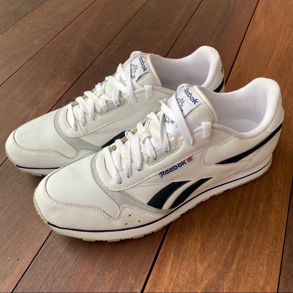 Old School White Reebok Sneakers